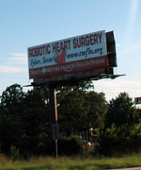 Robotic Heart Surgery Billboard