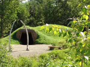 Aleut home Alaska Native Center