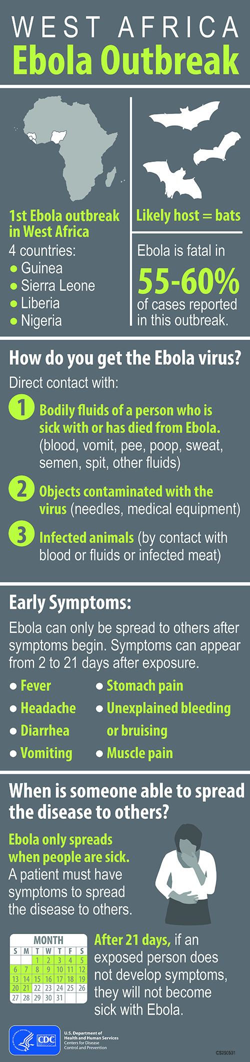ebola facts infographic