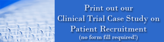 Clinical Trial Recruitment, Clinical Trial Marketing, Patient Recruitment