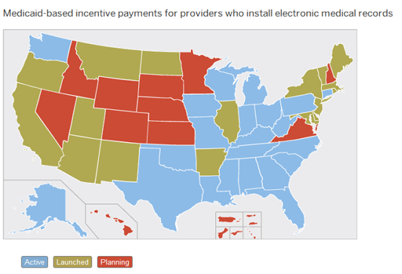  Interactive: A Status Report on Health Information Technology in the States