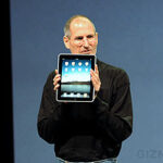 Steve Jobs while presenting the iPad in San Fr...