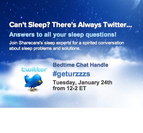  Social Media Networking: Twitter Chat with Sharecare’s Sleep Experts