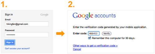 Google's 2-Step Verification