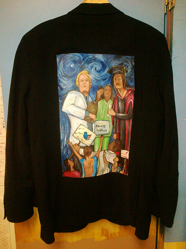 #OccupyHealthcare a jacket for Ben Miller