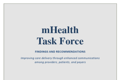 mHealth Task Force Report