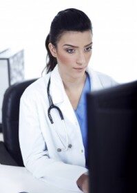 Doctor on Computer ID-10035343