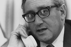 English: Secretary of State Henry A. Kissinger...