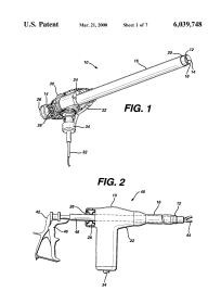 USPTO image of morcellator