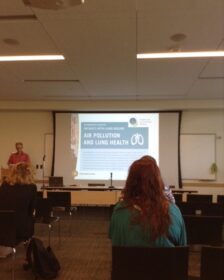 Disseminating air pollution effects on public health