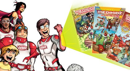 Medikidz book art