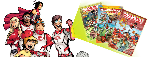 Medikidz book art