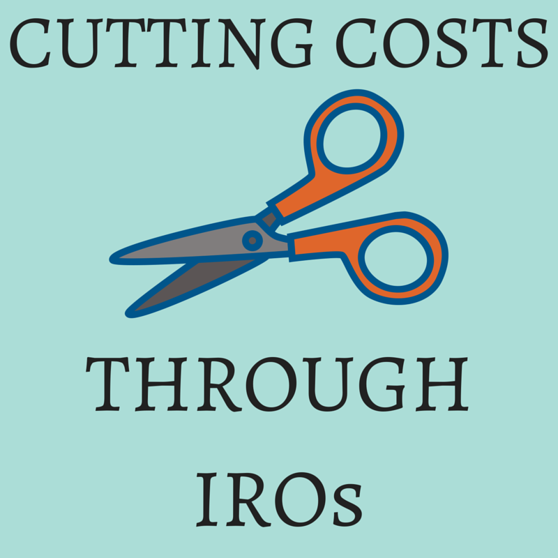 Cutting Costs through IROs, medical loss ratio, healthcare