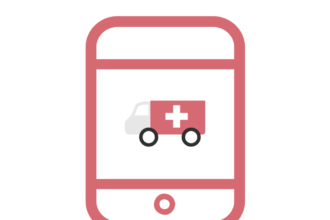 An ambulance