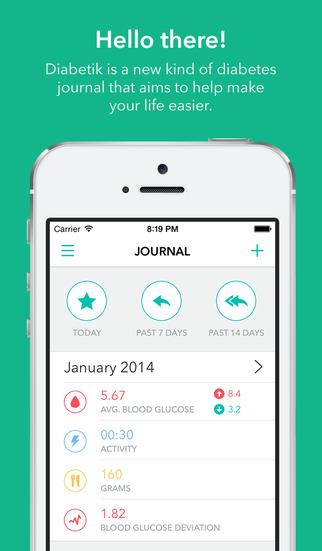 diabetik app screenshot