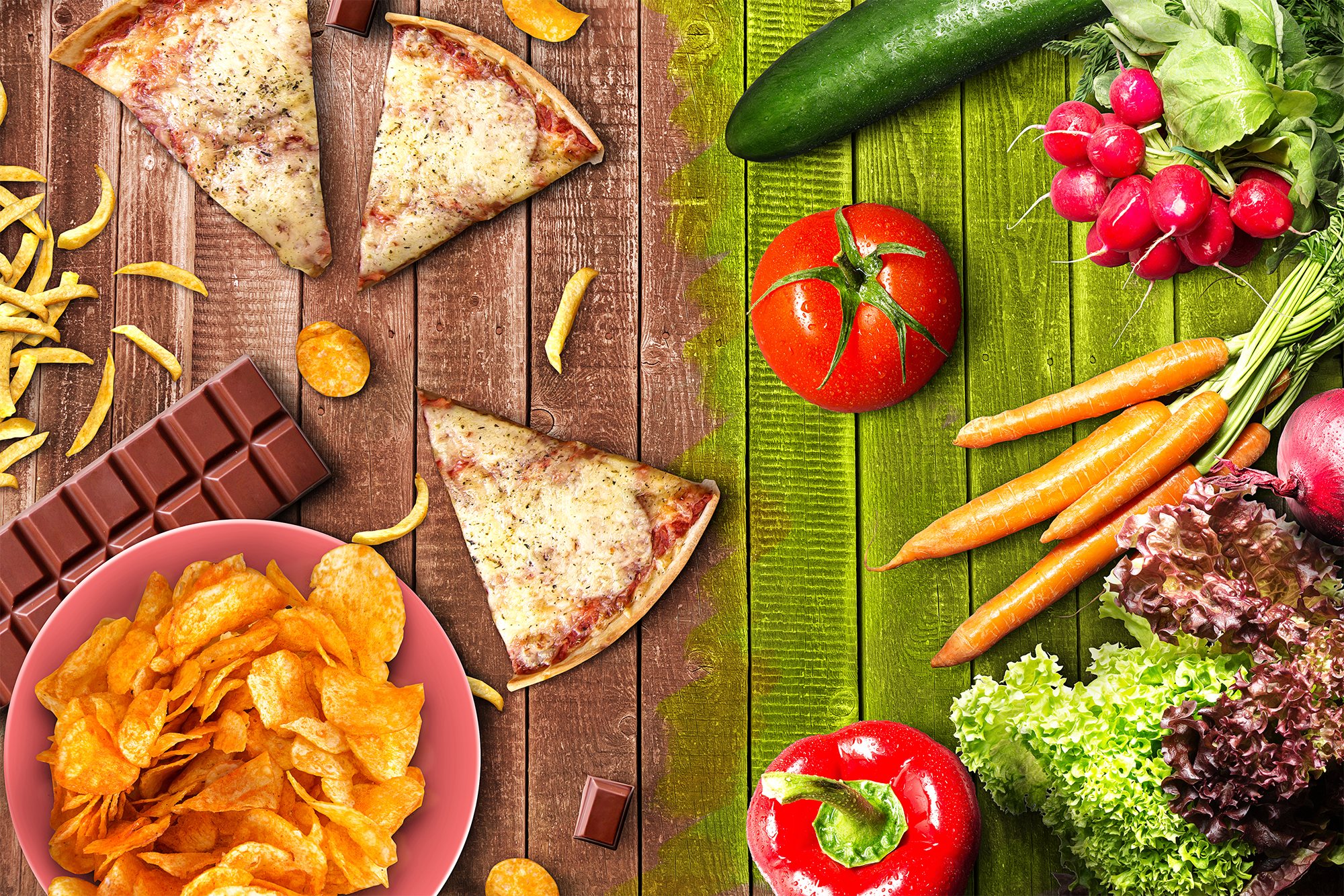 Вредная и полезная пища. Fast and good. Вредная еда. Fast and good. Быстрая еда логотип.