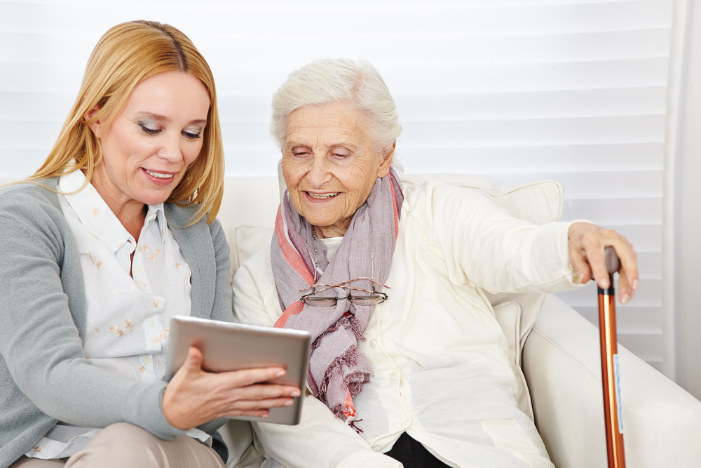 Seniors And Caregivers Are Utilizing Technology To Improve Quality Of Life