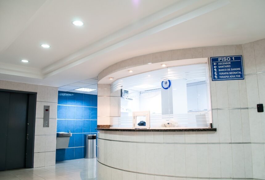 hospital front desk