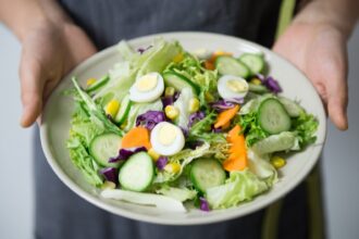 bowl of vegetable salad
