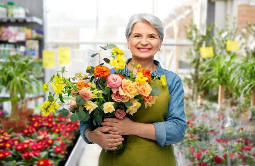 health benefits of floral designs for seniors