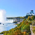 View,Of,Niagara,Falls,In,Autumn
