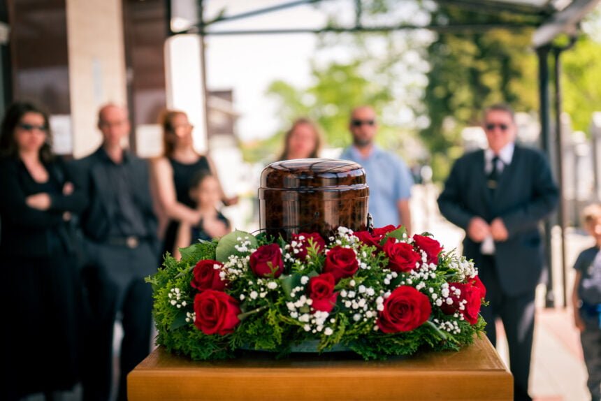 emotional peace regarding funeral