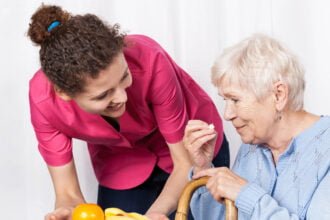 Compassionate staff senior living