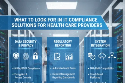 What to Look for in IT Compliance Solutions for Health Care Providers