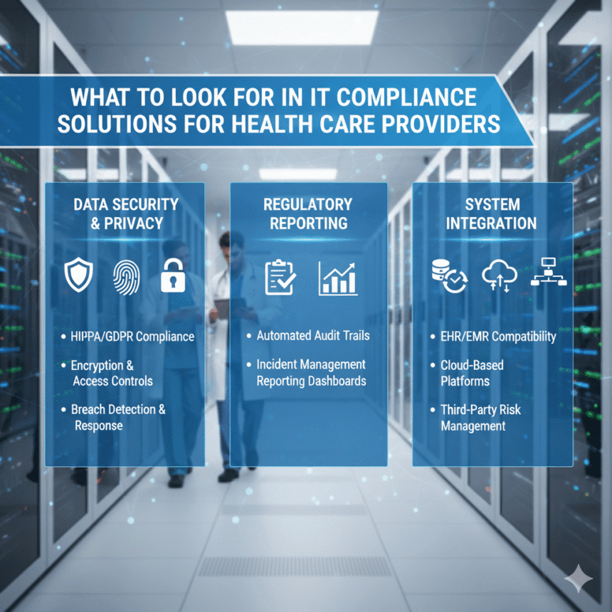 What to Look for in IT Compliance Solutions for Health Care Providers