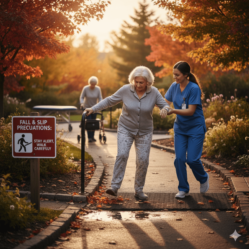 Slips and falls can happen in the blink of an eye, often in spaces we believe to be safe. A brief moment of misstep