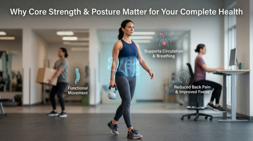 core muscle and posture importance