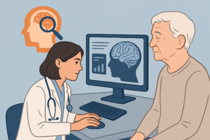 Advances in Diagnostic Tools for Early Detection of Dementia -- AI-generated illustration
