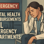 Mental Health Reimbursements Fail Emergency Departments -- AI-generated illustration