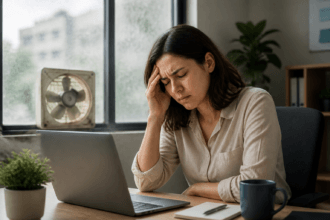 Could Poor Ventilation Be Behind Your Afternoon Headaches?  -- AI-generated illustration