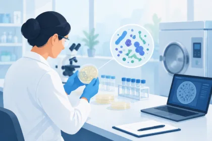 Before Sterilization Begins: Why Bioburden Testing Matters -- AI-generated illustration