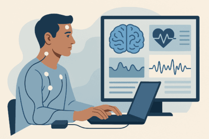 Biofeedback Technology in Addiction Treatment: What the Evidence Shows So Far -- AI-generated illustration