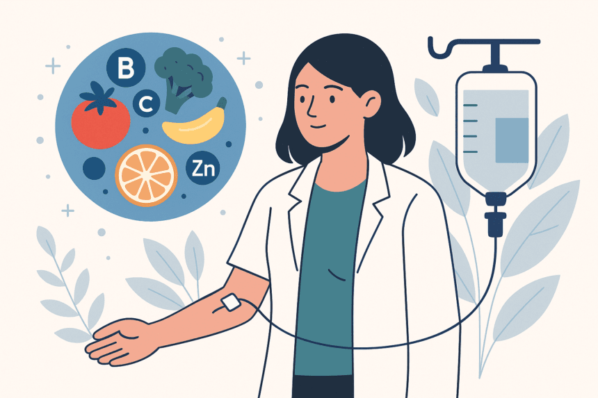The Case for Proactive Nutrient Support and Where IV Therapy Fits In -- AI-generated illustration