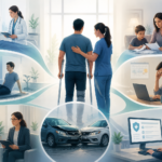 How Road Trauma Injuries Place Demands on Healthcare That Go Beyond the Examination Room  -- AI-generated illustration